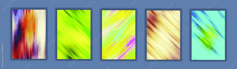 Colorful blur background texture. Abstract art design for your design project. Modern liquid flow style illustration 
