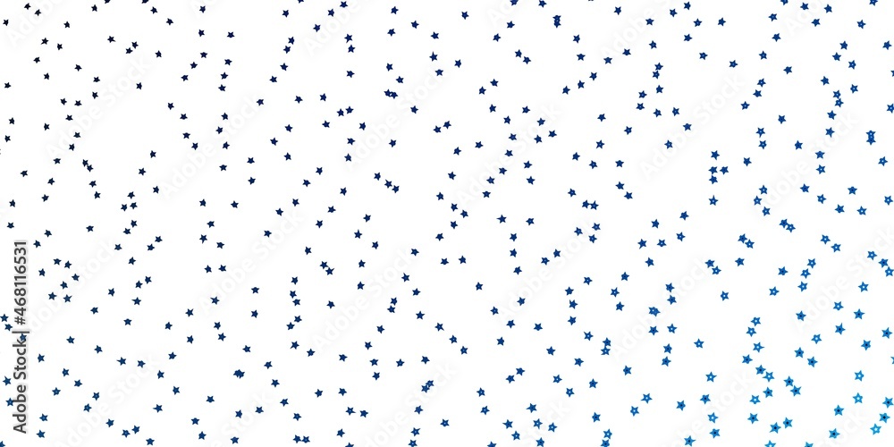 Dark BLUE vector texture with beautiful stars. Dark BLUE vector texture with beautiful stars.