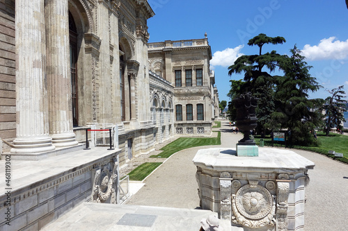 Dolmabahce Palace in Istanbul, Turkey