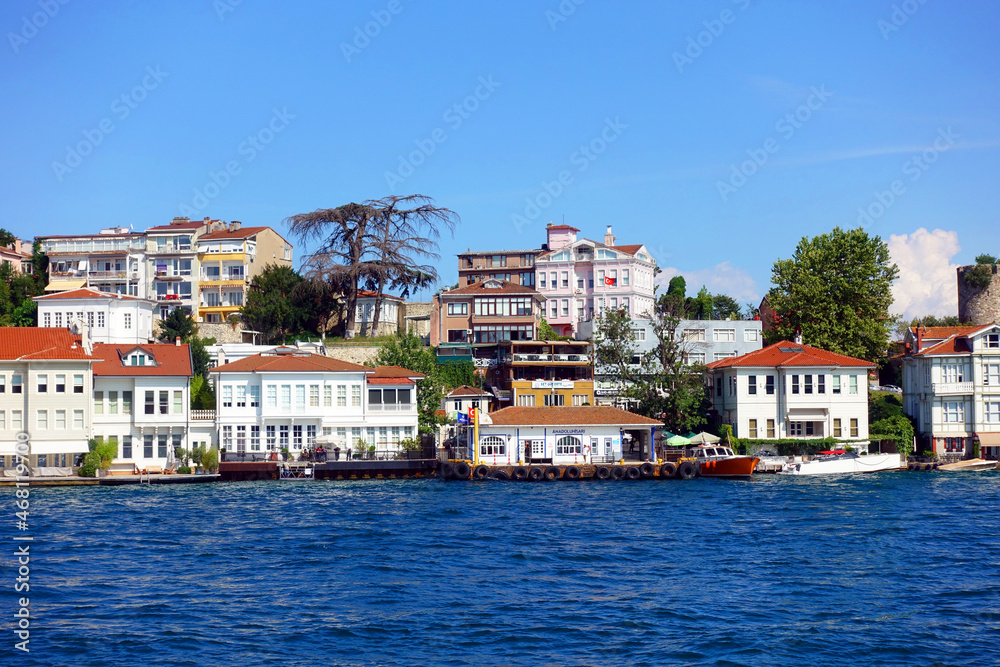 Bosphurus waterway in Istanbul, Turkey