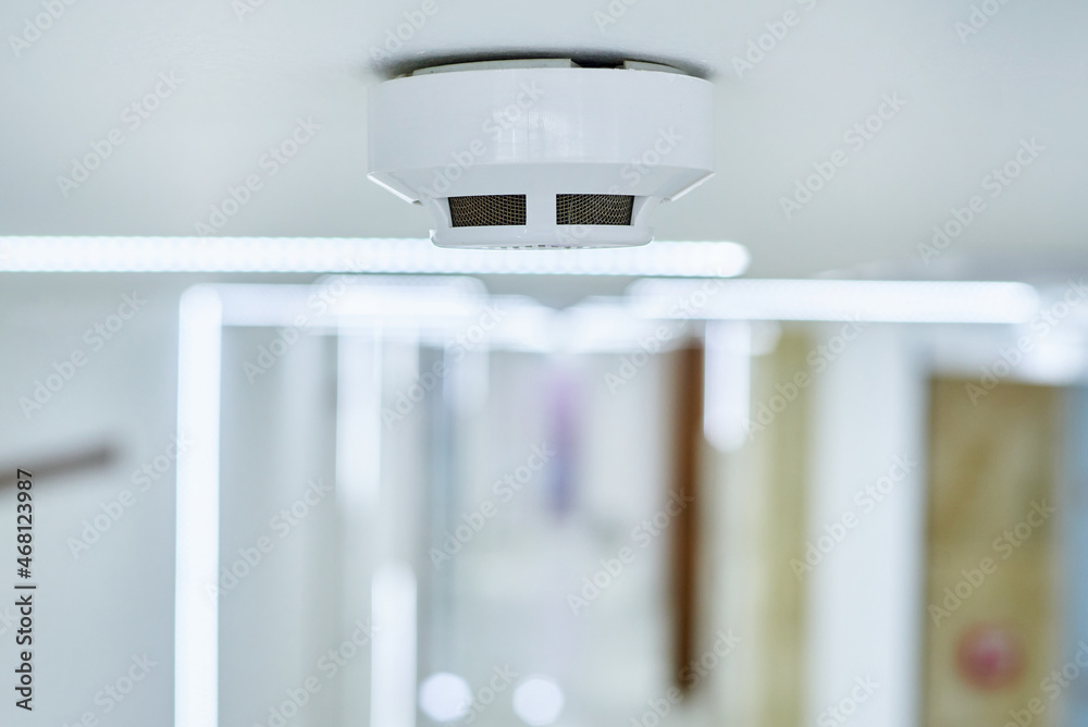 Close-up of a fire protection system with copy space. Close-up of a fire protection system with copy space.