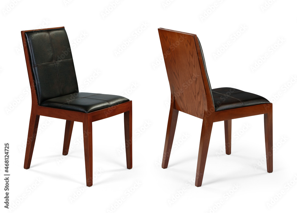 Single chair at different angles on a white background . Single chair at different angles on a white background .