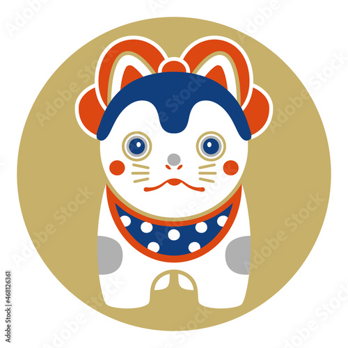 犬張り子　年賀状　年賀状素材　縁起物