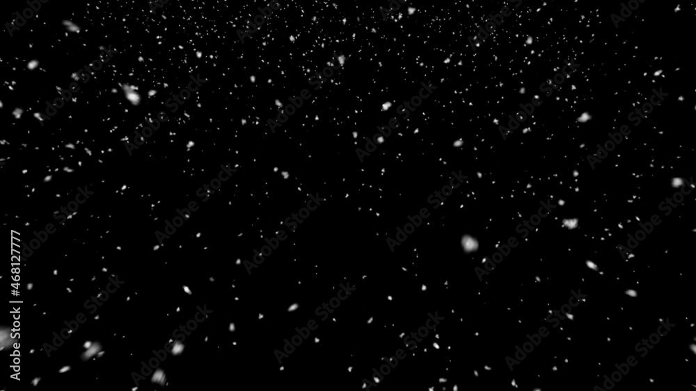 Snow. Alpha Channel video Snow. Alpha Channel video