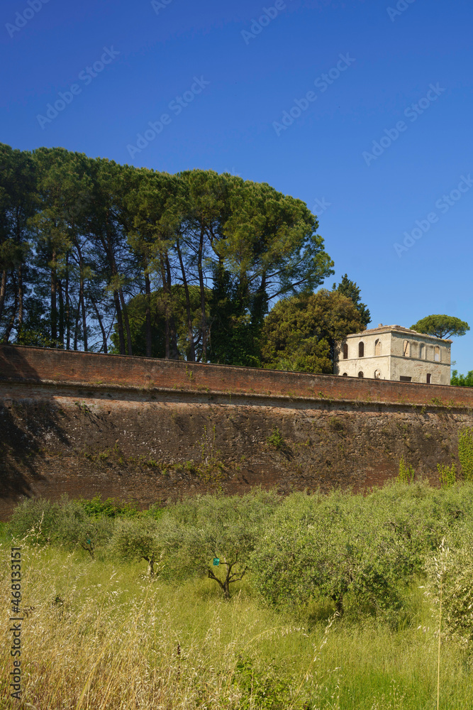 Terra del Sole, Forli province: medieval walls