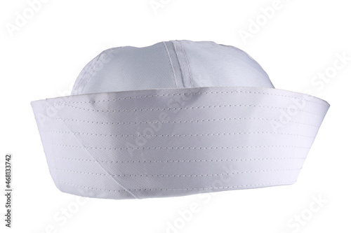 Sailor hat isolated on white