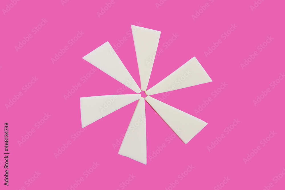 white foam cosmetic sponges for applying cream white foam cosmetic sponges for applying cream