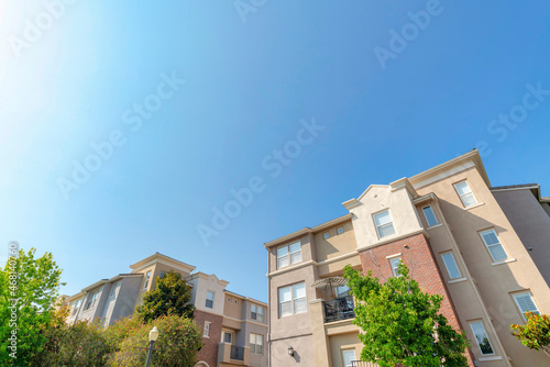 Modern classic low rise buildings at San Marcos, California