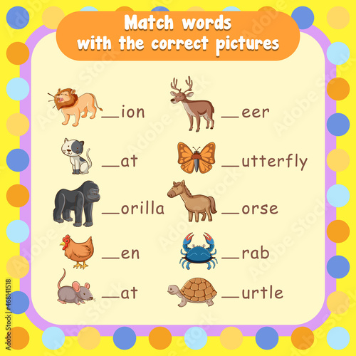 Fill in the missing letter worksheet template