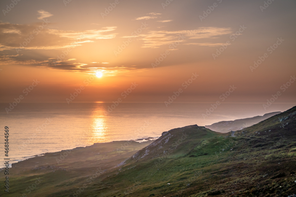 Sunset at Crohy Head in County Donegal - Ireland