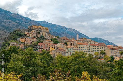 view of the town of Corte