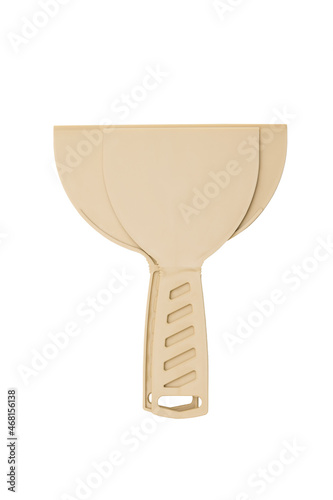 construction trowel isolated on white background