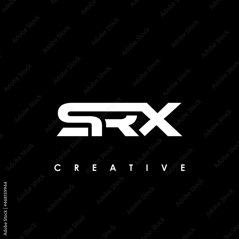 SRX Letter Initial Logo Design Template Vector Illustration SRX Letter Initial Logo Design Template Vector Illustration