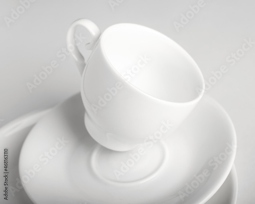 white ceramic cup