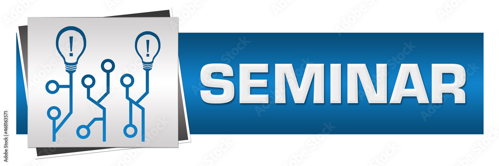 Seminar Circuit Bulbs Blue Grey Horizontal Seminar Circuit Bulbs Blue Grey Horizontal