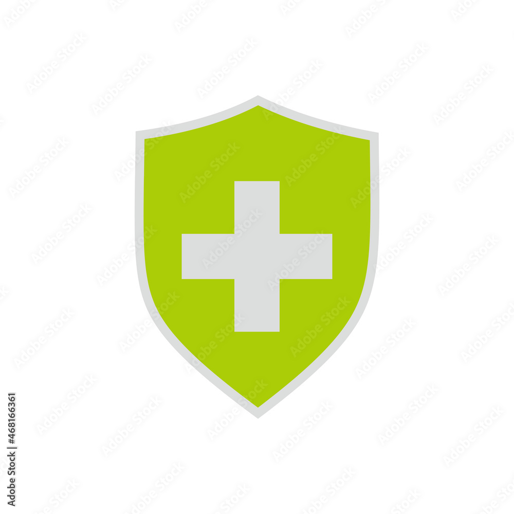 Protection of immunity icon. Shield immune system concept Protection of immunity icon. Shield immune system concept