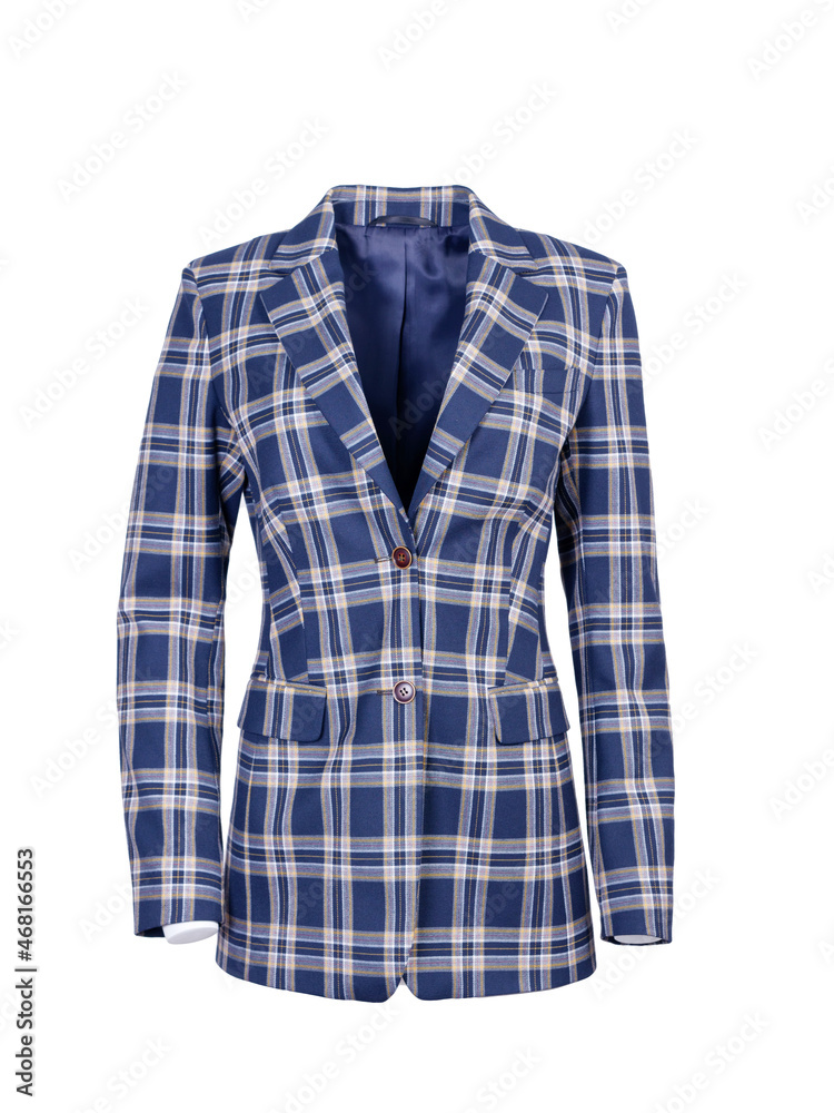 elements of women's trouser suit with three