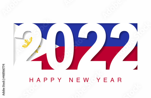 2022 happy new year in philippines flag, countries 2022 new year collection