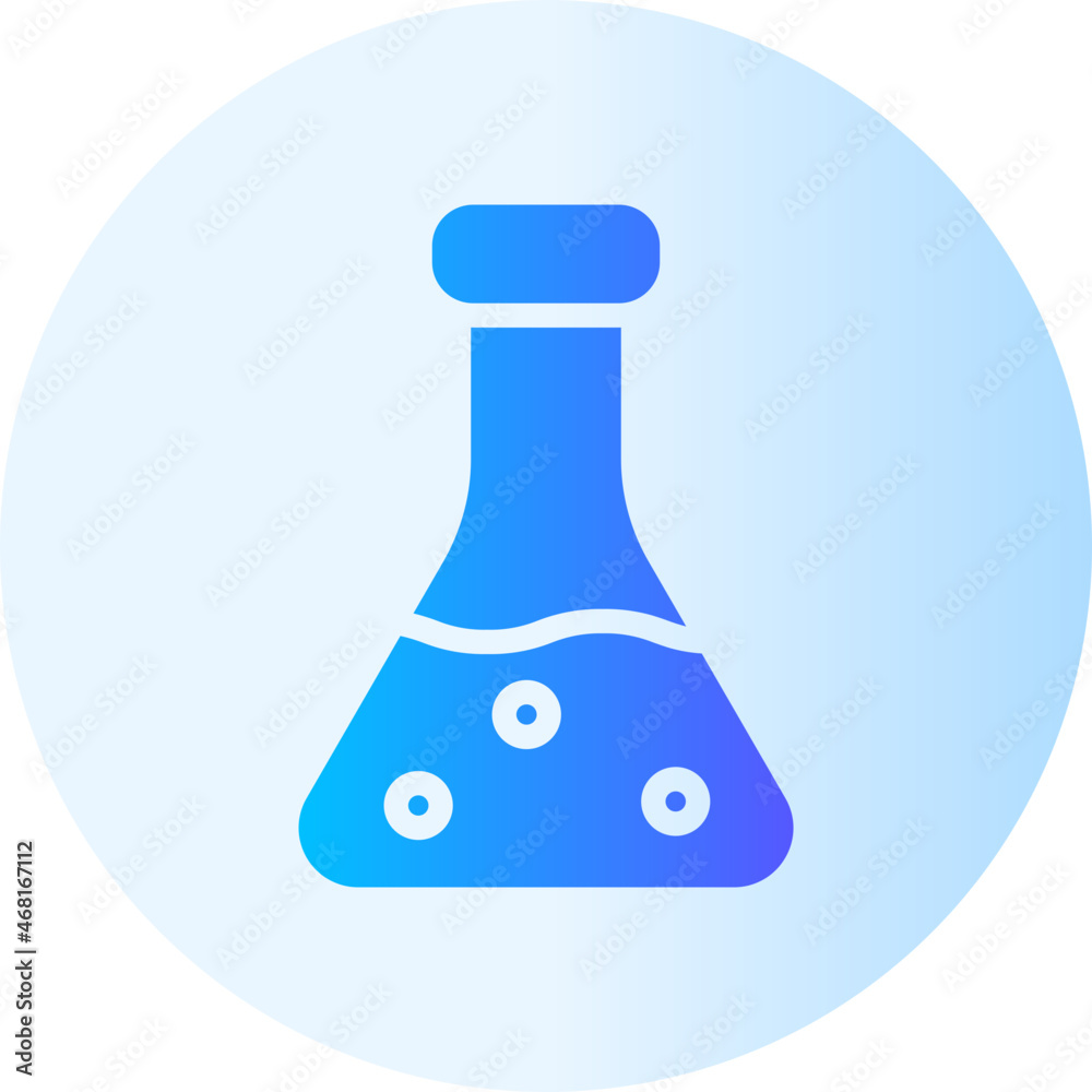 Flask gradient icon Flask gradient icon