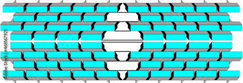 3d wallpaper and wall plan, wallpaper texture, brick texture