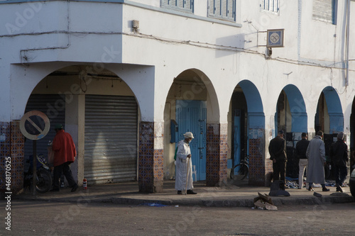 building arches in the old town