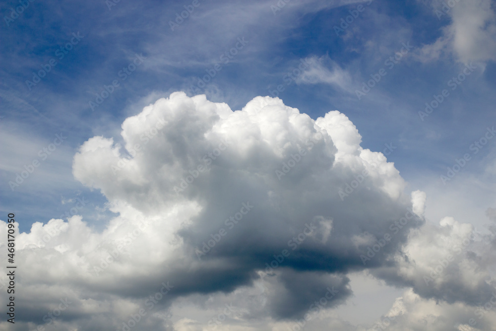 blue sky background with white clouds