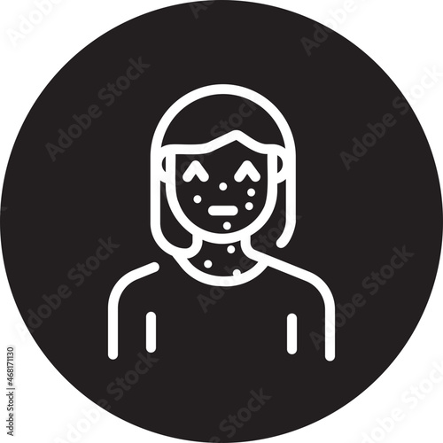 allergy glyph icon