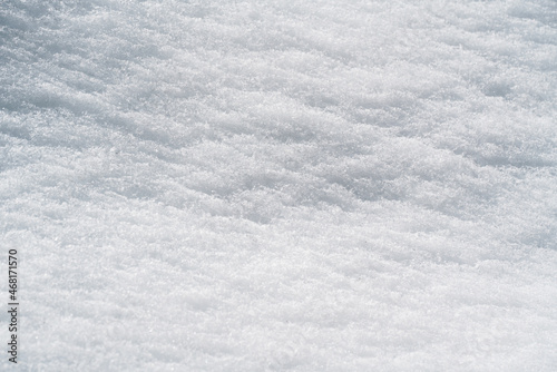 Winter background with close up of fine textured snow © Loes Kieboom