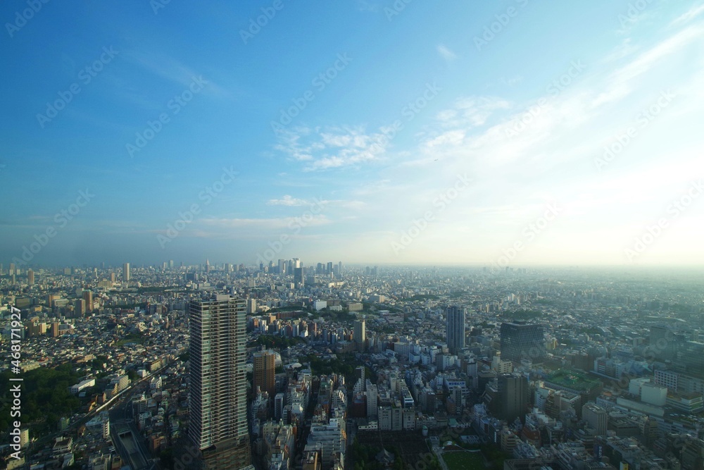 東京　展望台からの景色
