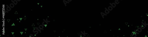 dark background, random minimalist abstract illustration vector for logo, card, banner, web and printing.