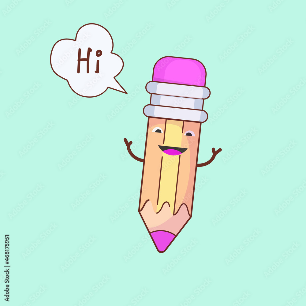 Pencil vector illustration concept design Pencil vector illustration concept design