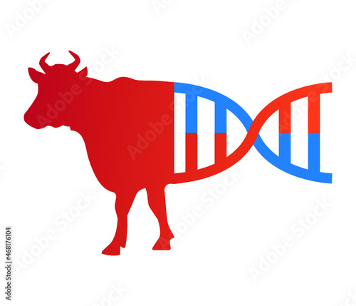 genetically modified animals. animal gene studies. animal cloning. editable vector.
