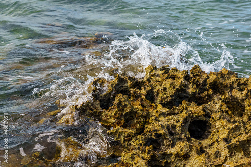 Atlantic Splash on the Ironstone, Flordia Keys photo