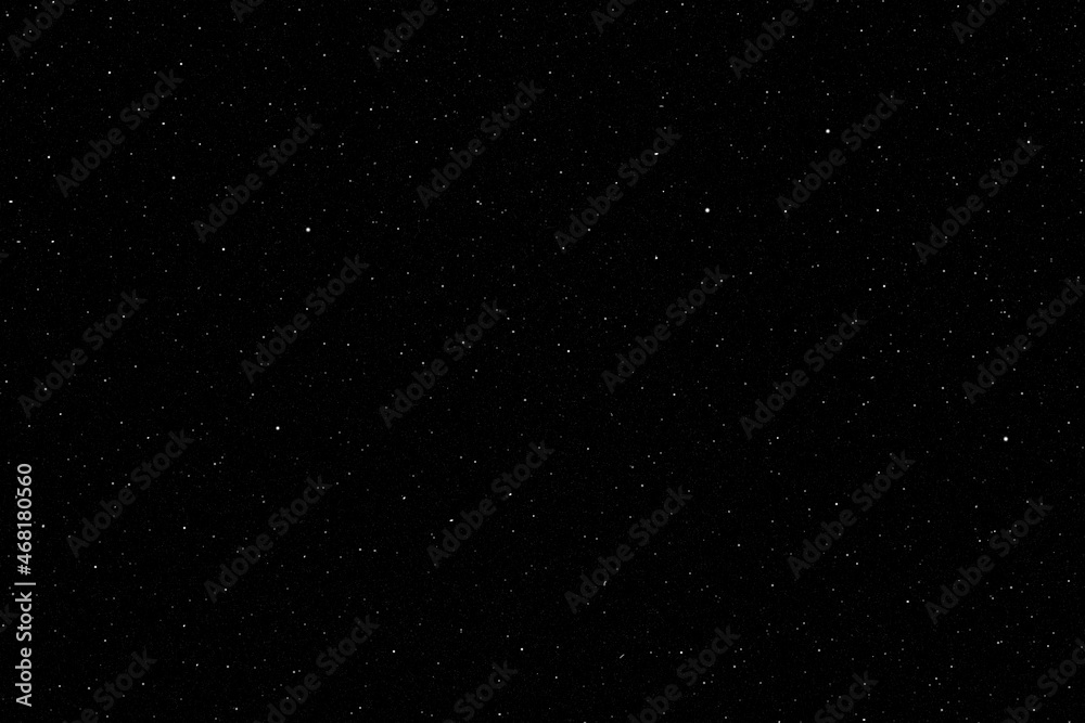 Starry night sky.  Galaxy space background.  Stars in the night. 