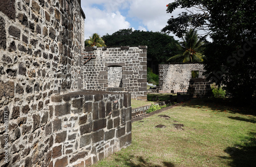 The historical ruins of Balaclava, Mauritius, Indian Ocean, Africa