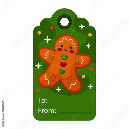 christmas card labels holiday ornament