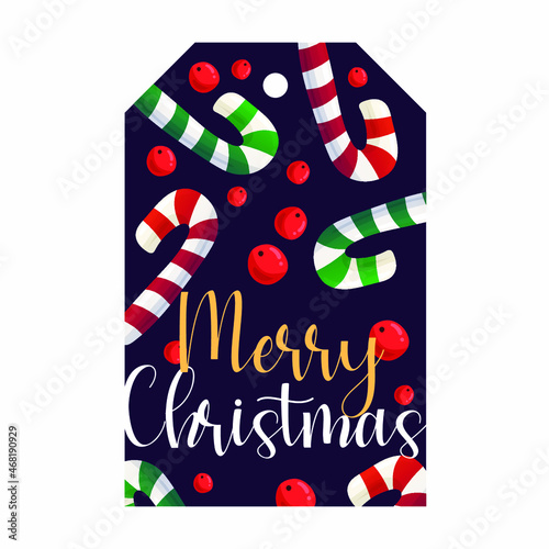 christmas card labels holiday ornament