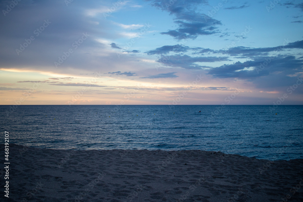 Obraz premium sunset on the sea