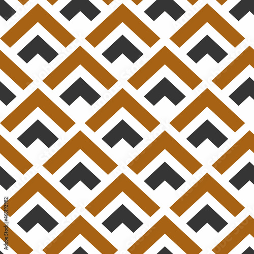 Seamless pattern. Geometric style. Vector illustration for textiles and packaging