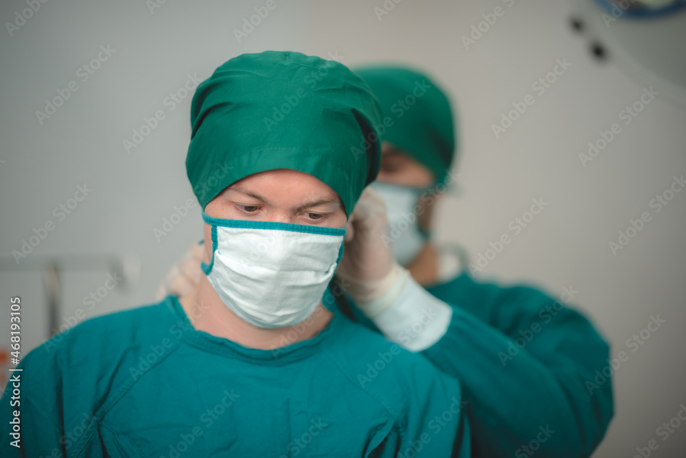 professional surgeon doctor in uniform for working in hospital medicine operation room professional surgeon doctor in uniform for working in hospital medicine operation room