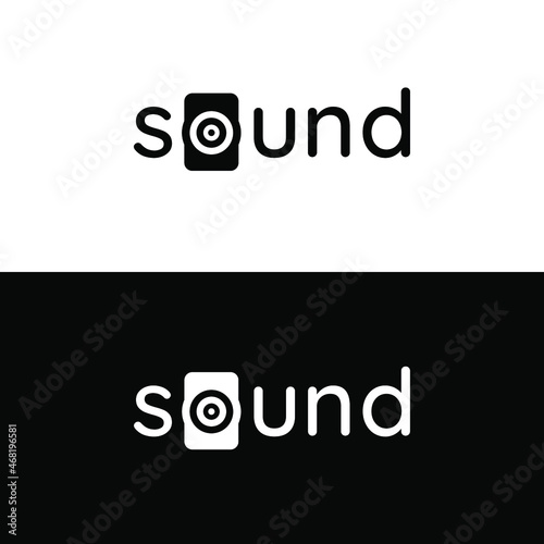 sound logo design illustration