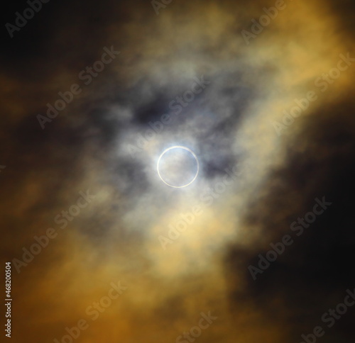 moon and clouds