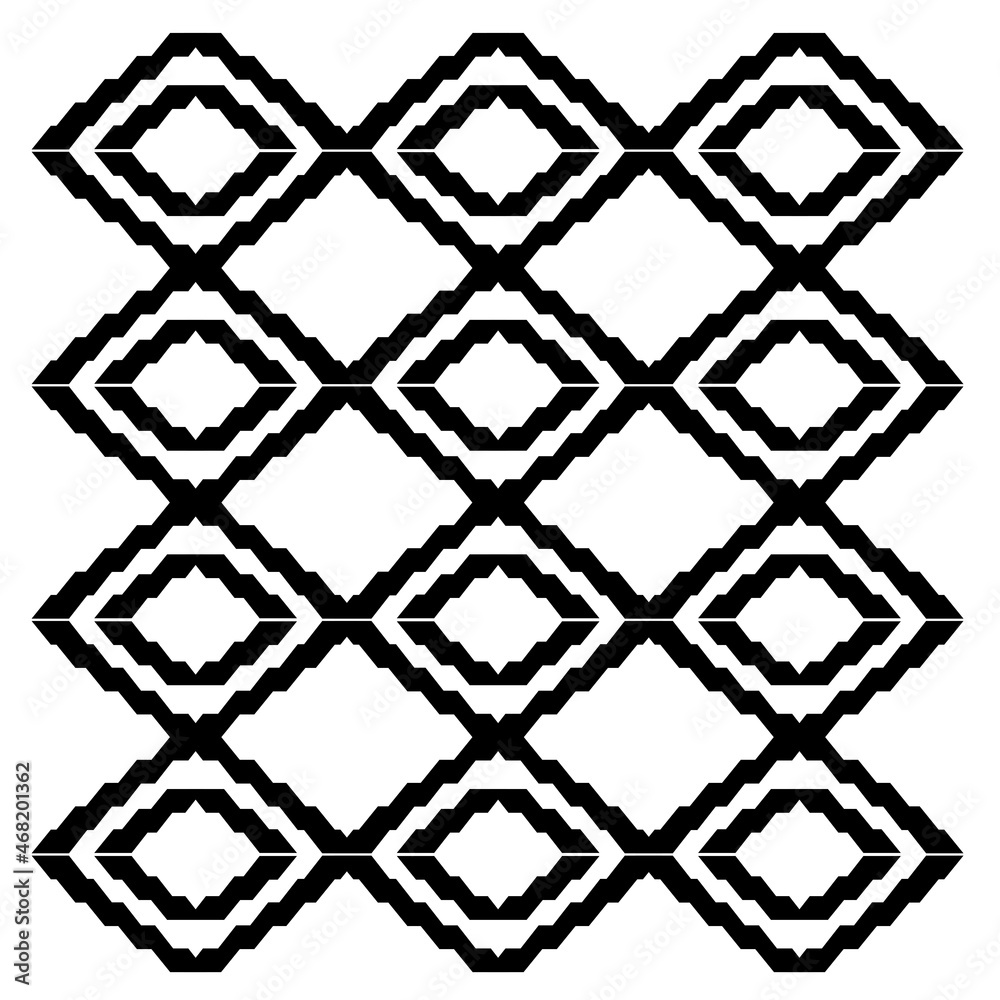 Fototapeta premium Luxury Design Ornaments Aztecs Geometric Pattern, Texture, Background