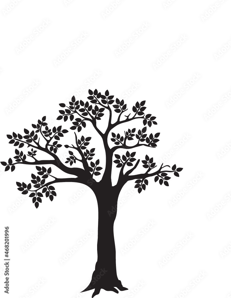 tree, nature, vector, branch, leaf, spring, illustration, plant, season, silhouette, summer, autumn, flower, leaves, art, design, blossom, winter, cherry, fall, drawing, symbol, environment, life, dec