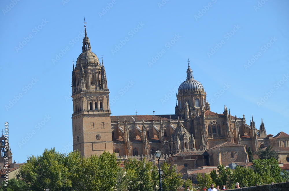 Catedral nueva y vieja de Salamanca, Salamanca, Castilla y León (España)