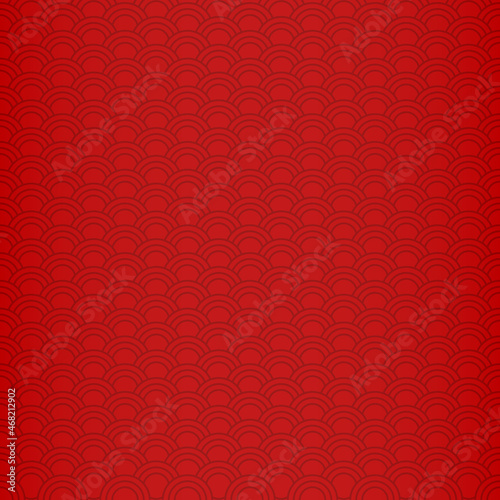 Chinese background, decorative classic festive red background, vector illustration