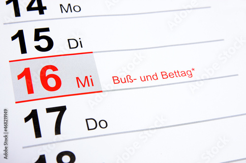 Buß- und Bettag photo