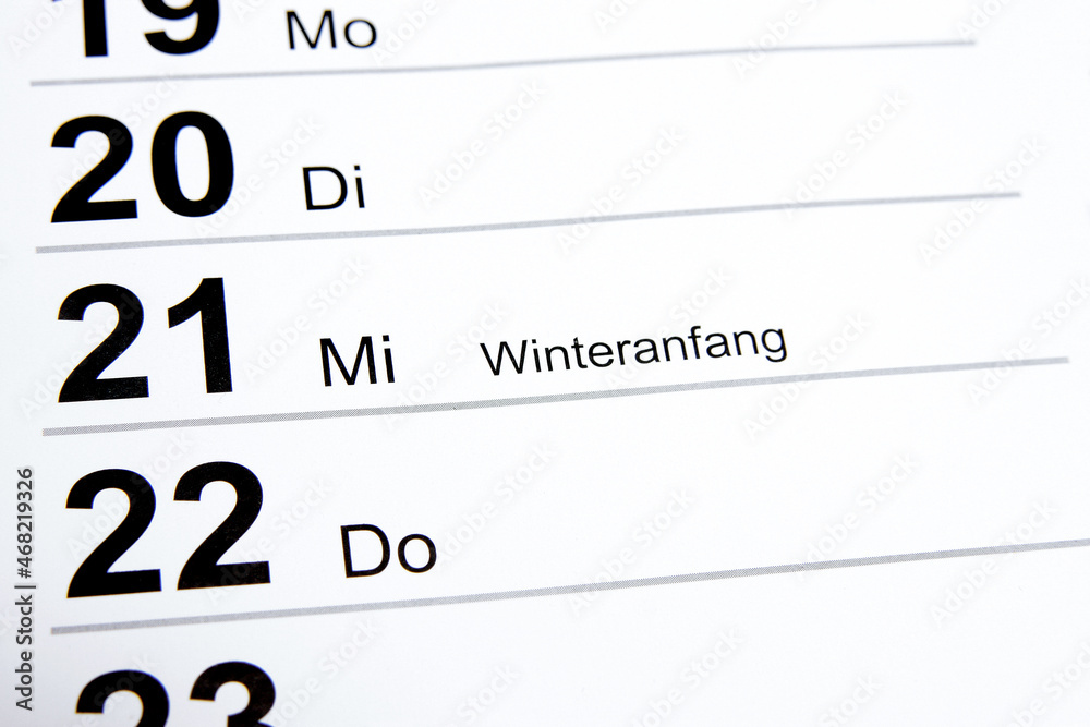 Winteranfang Winteranfang