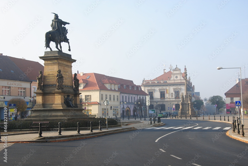 Podebrady, Czech Republic central Street