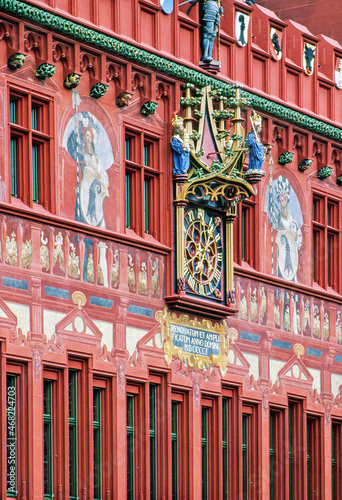 Town Hall in Basel, Switzerland